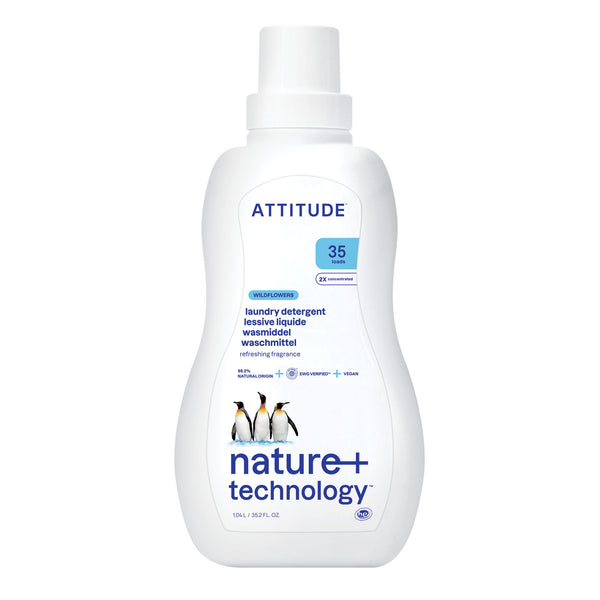 Attitude Prací gel s vůní lučních květin (1050 ml)