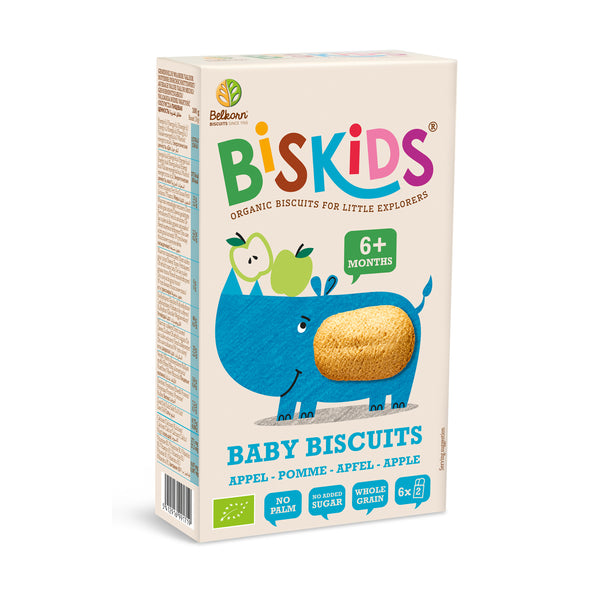 630277 Sušenky měkké dětské s jablečnou šťávou bez přidaného cukru 6M+ 120 g BIO BISKIDS-2