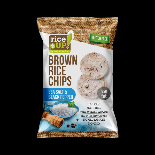640124 Chipsy rýžové sůl a pepř 60 g RICE UP-1