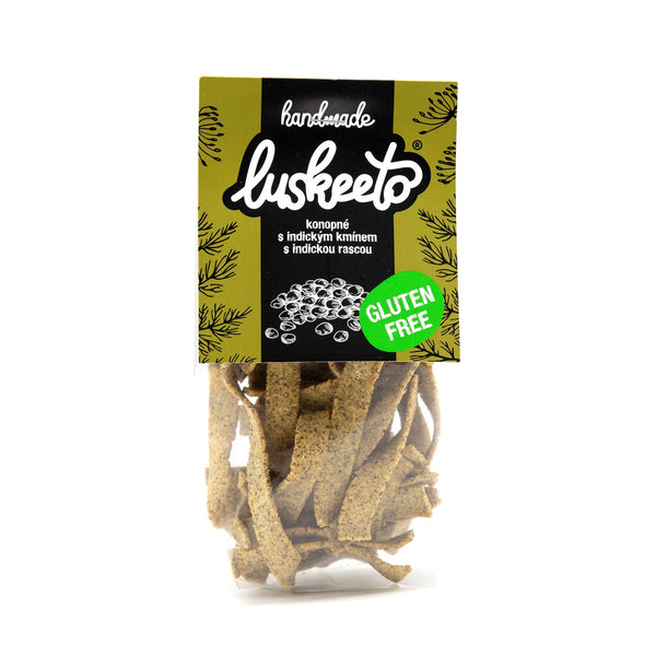 645040 Krekry luštěninové konopné s indickým kmínem 70 g LUSKEETO-1