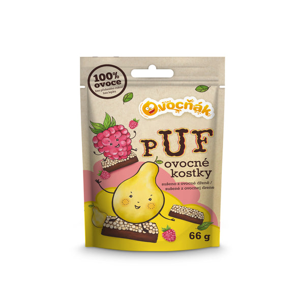 662245 Kostky ovocné PUF mix 66 g OVOCŇÁK-1