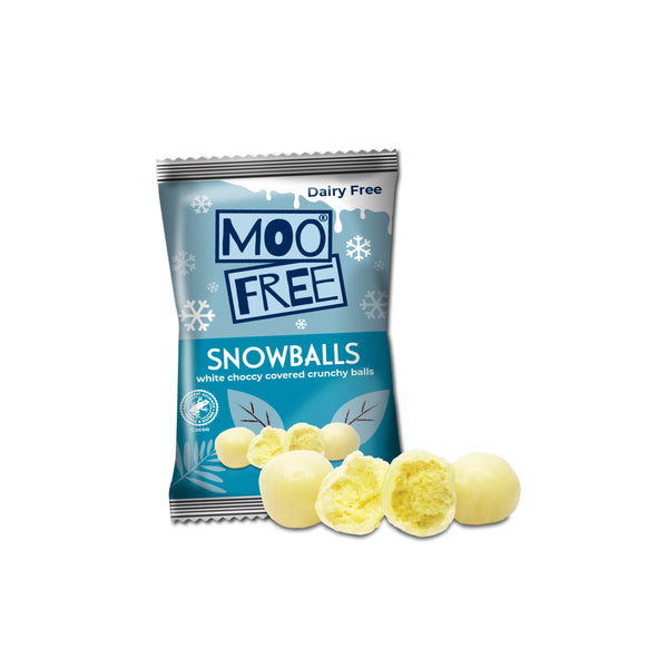 665387 Kuličky bílé křupavé Snowballs 35 g MOO FREE-1