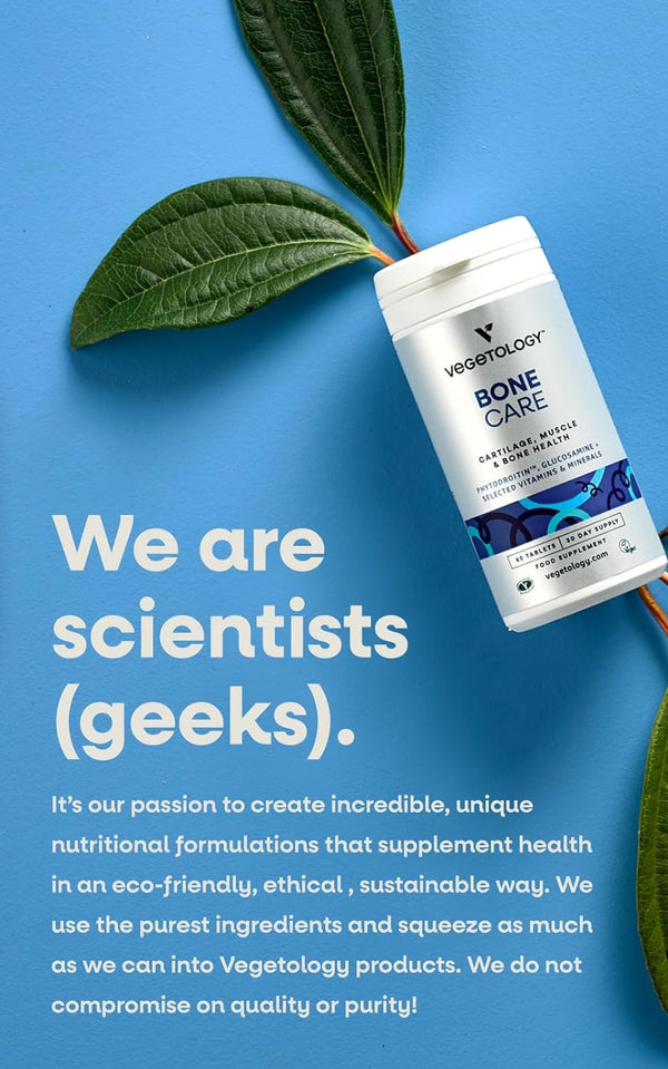 Vegetology Bone Care pre kosti a kĺby (60 tabliet)