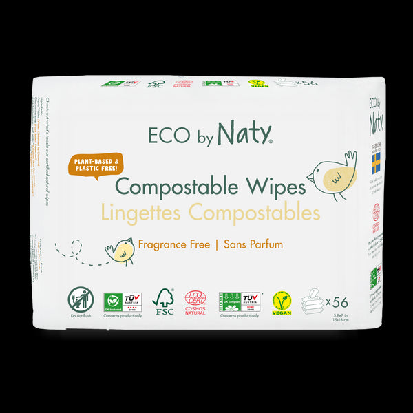 Eco by Naty Detské vlhčené hygienické vložky