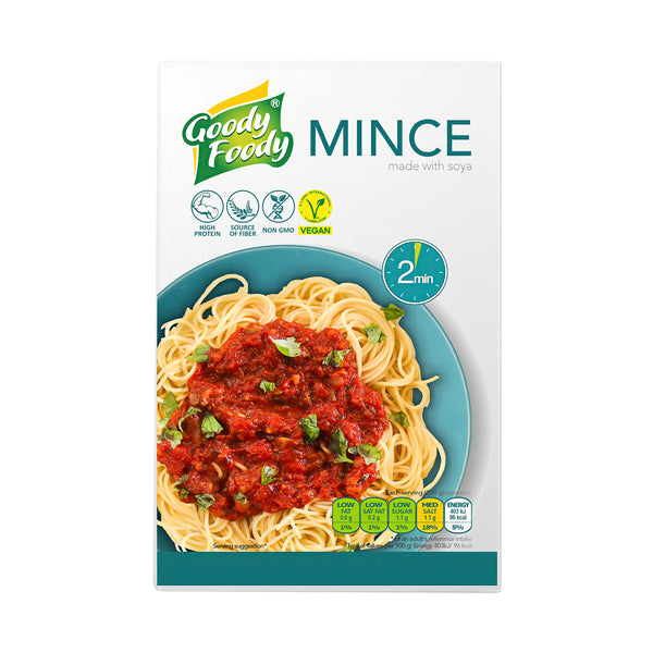 742062 Veganská alternativa sójové mleté ochucené 200 g GOODY FOODY-1