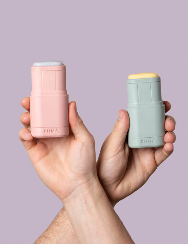laSaponaria Zvýhodněná sada Tuhý deodorant Cotton Cloud s aplikátorem