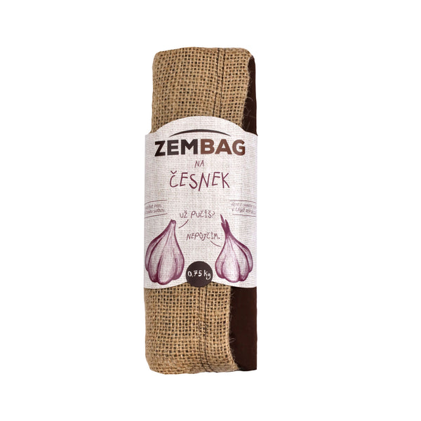 Zembag Pytel na 0,75 kg česneku - šedý