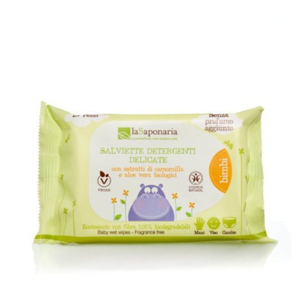 laSaponaria Detské vlhčené hygienické vložky (20 ks)