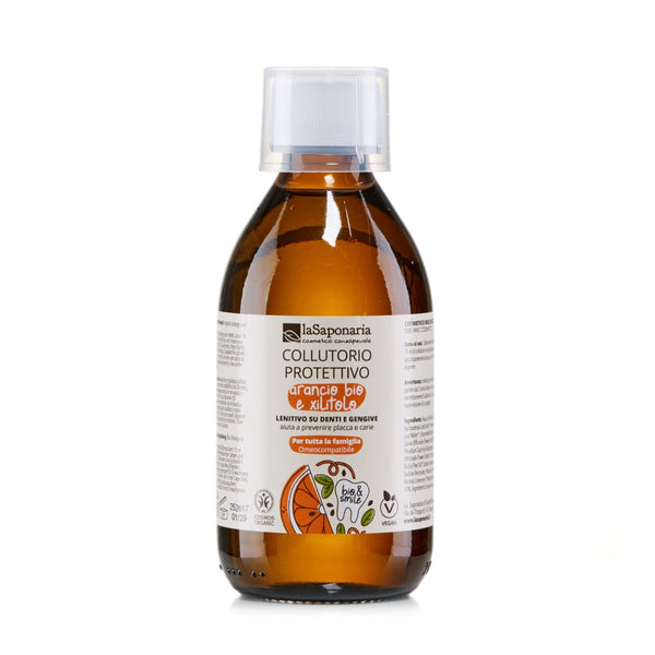 laSaponaria Ochranná ústna voda s pomarančom a xylitolom <tc>BIO</tc> (250 ml)
