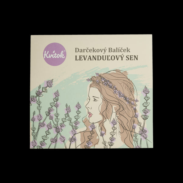 Kvitok Darčekový kozmetický balíček Levanduľový sen
