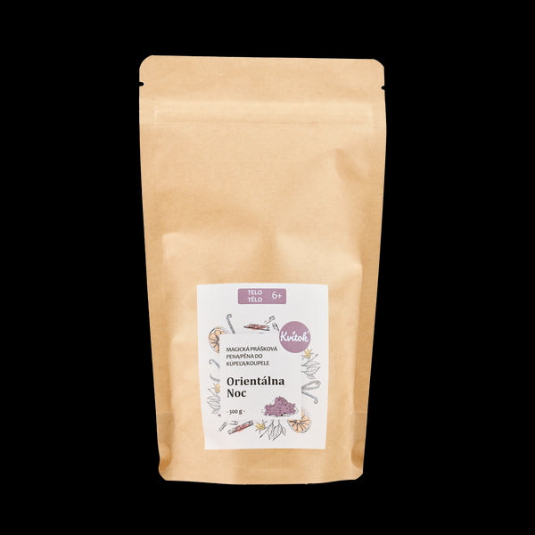 Kvitok Magická pěna do koupele Orientální noc