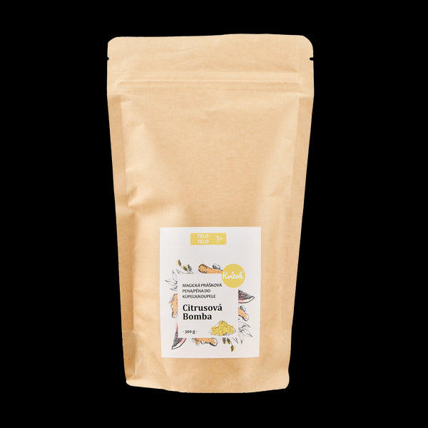 Kvitok Magická pěna do koupele Citrusová bomba