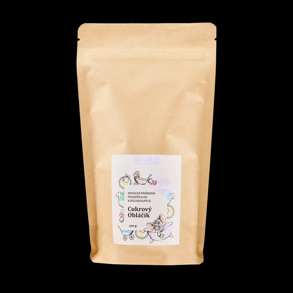 Kvitok Magická pěna do koupele Cukrový obláček