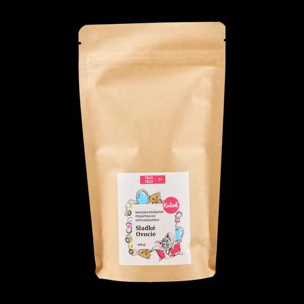 Kvitok Magická pěna do koupele Sladké ovoce