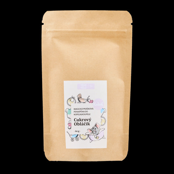 Kvitok Magická pěna do koupele Cukrový obláček