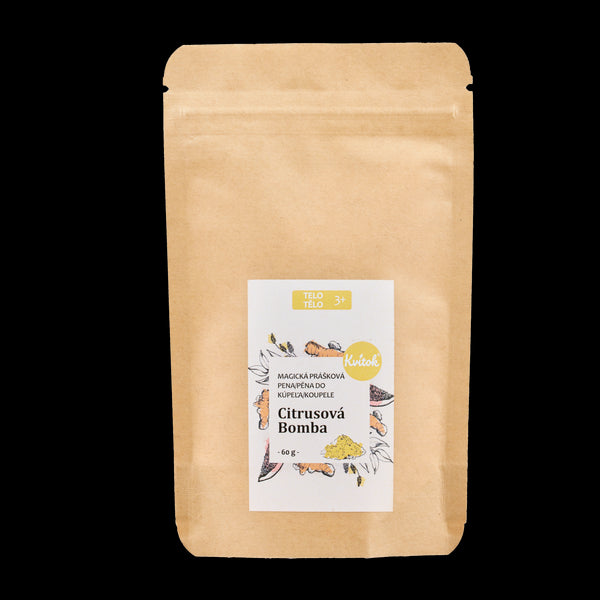 Kvitok Magická pěna do koupele Citrusová bomba