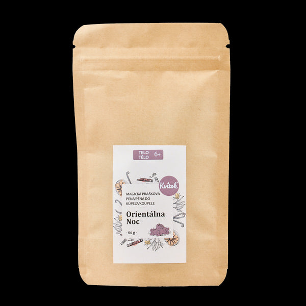 Kvitok Magická pěna do koupele Orientální noc