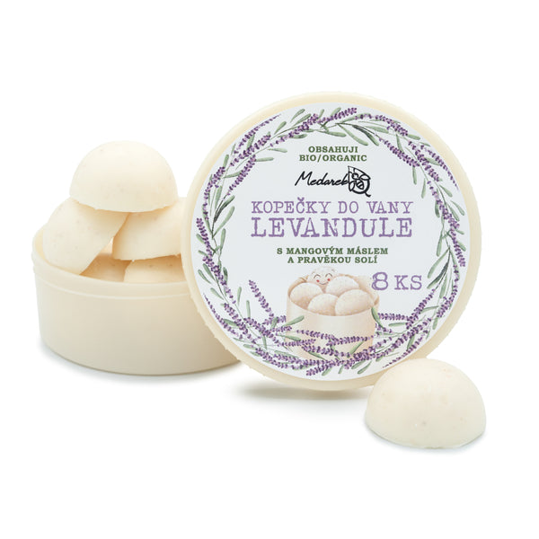 Medarek Kopečky do vany - Levandule (8 ks)