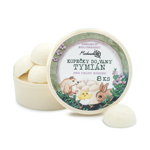 Medarek Kopečky do vany - Tymián (8 ks)