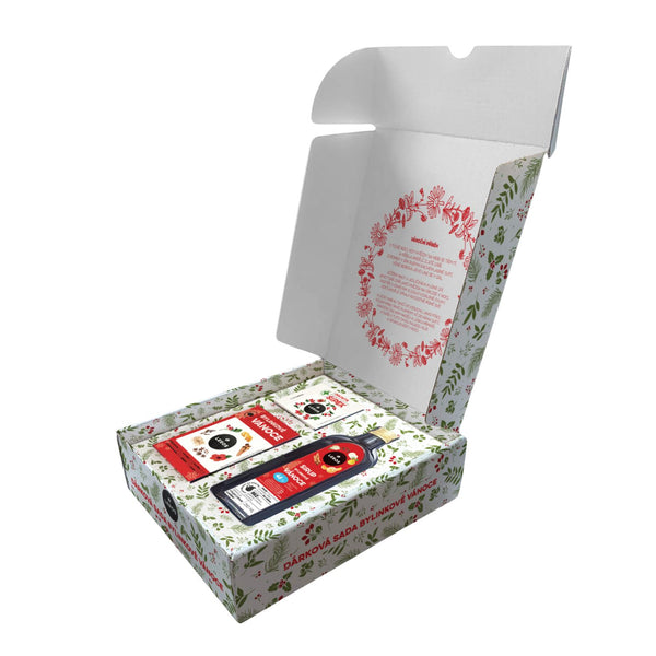 LEROS Dárková sada (3 ks) - Bylinkové Vánoce