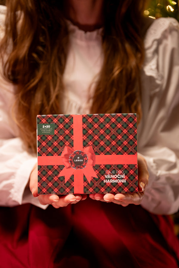 LEROS Dárková sada (2 x 20 nálev. sáčků) - Čaje pro vánoční harmonii