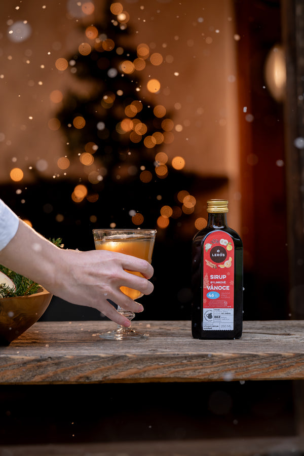 LEROS Sirup Bylinkové Vánoce (250 ml)