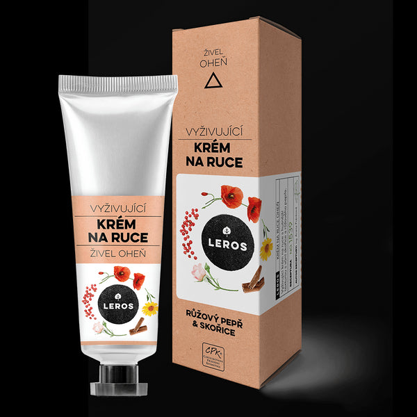 LEROS Krém na ruce BIO - Živel oheň