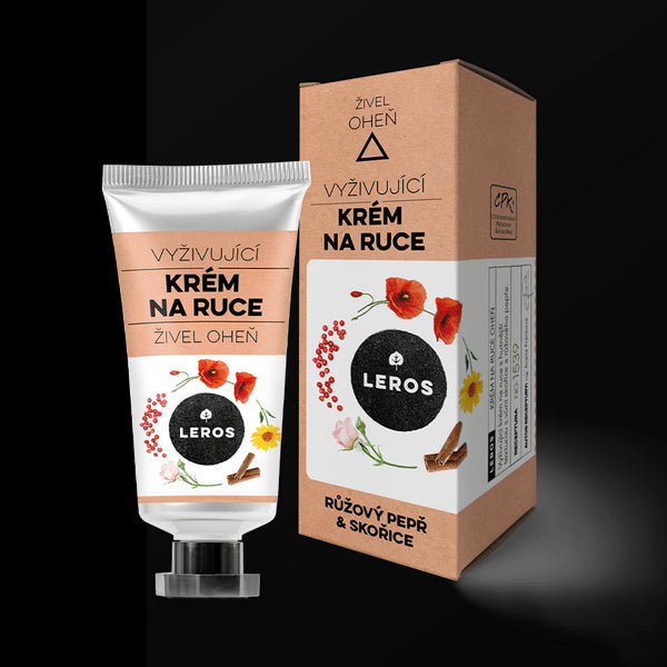 LEROS Krém na ruce BIO - Živel oheň