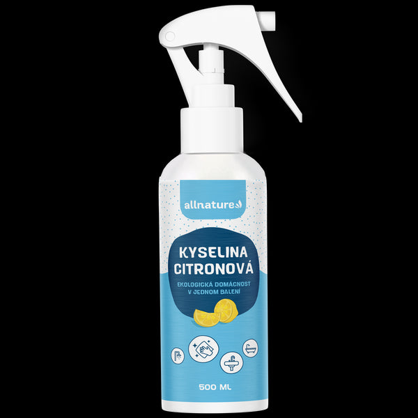 Allnature Kyselina citrónová v spreji (500 ml)