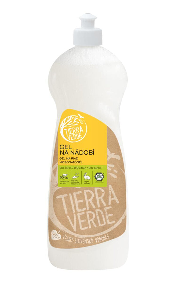 Tierra Verde Gel na nádobí - BIO citron