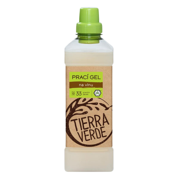 Tierra Verde Prací gel na vlnu s vůní BIO mateřídoušky (1 l)