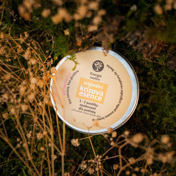 Energia rastlín Bachove esencie Krízová esencia - pastilky + prehr. náplň (50 g + 100 g)