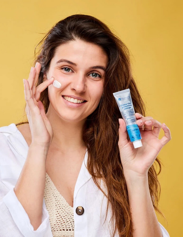 laSaponaria Spevňujúci a ochranný pleťový krém SPF 30 <tc>BIO</tc> (40 ml) - II. kvalita