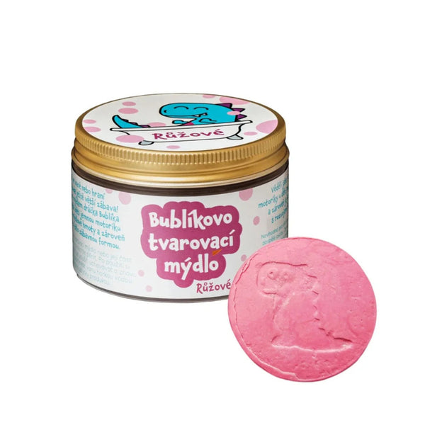 903792 Mýdlo tvarovací Bublíkovo - růžové 100 g PURE HARMONY-1