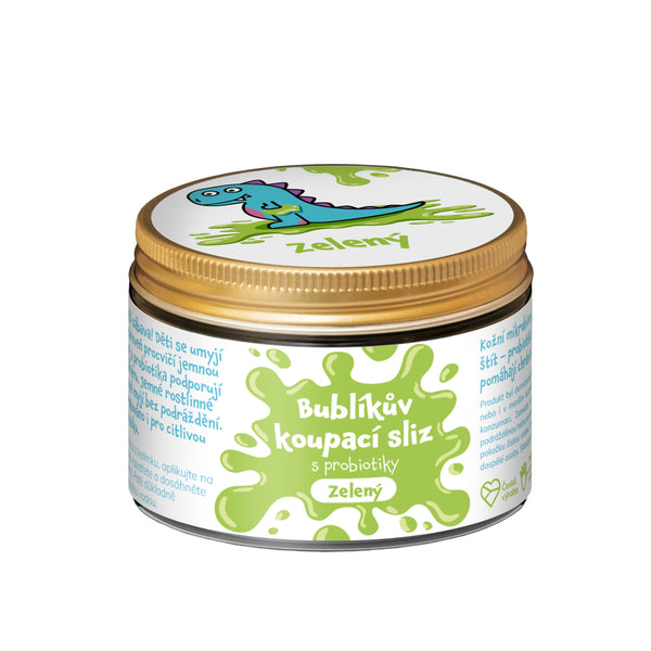 903797 Sliz koupací Bublíkův s probiotiky - zelený 140 g PURE HARMONY-1