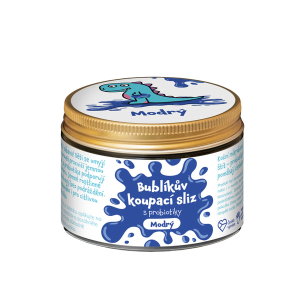 903798 Sliz koupací Bublíkův s probiotiky - modrý 140 g PURE HARMONY-1