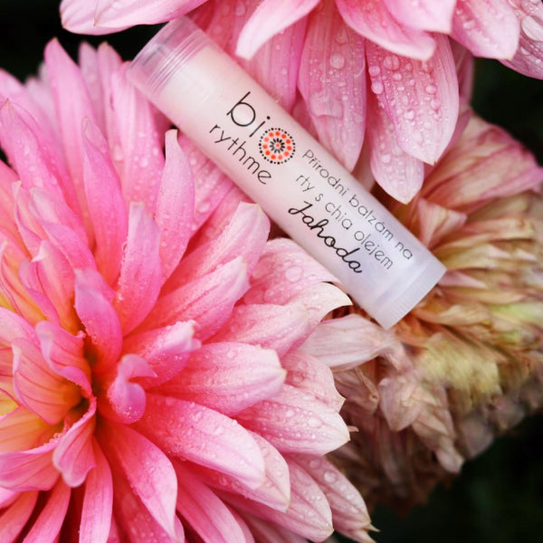 Biorythme Balzam na pery s chia olejom - jahoda (4,8 ml)