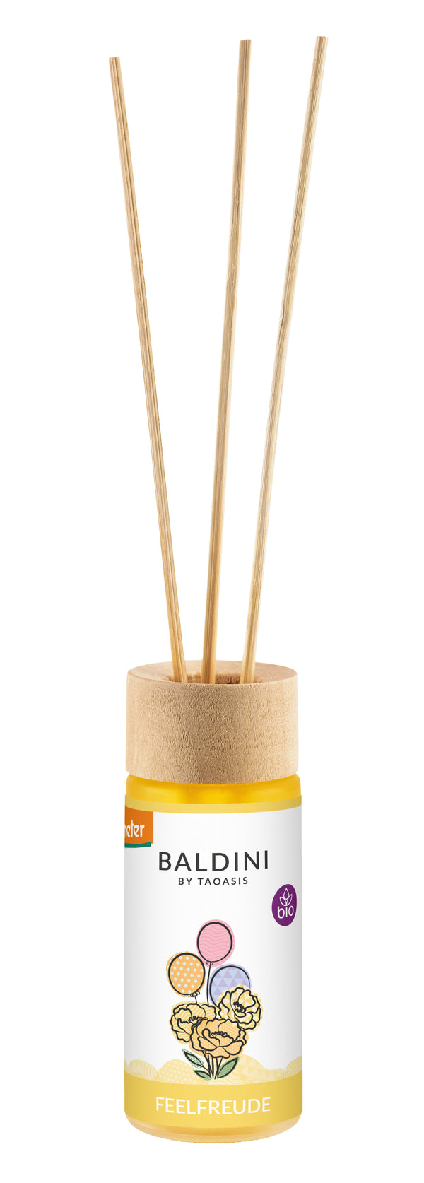 TAOASIS Baldini Aroma difuzér s tyčinkami FeelJoy BIO (50 ml)