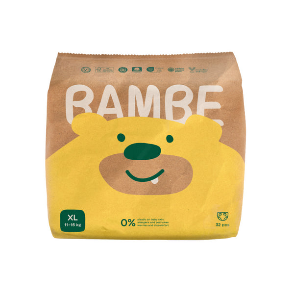 Bambe Ekoplenky - vel. XL (11 - 16 kg) (32 ks)