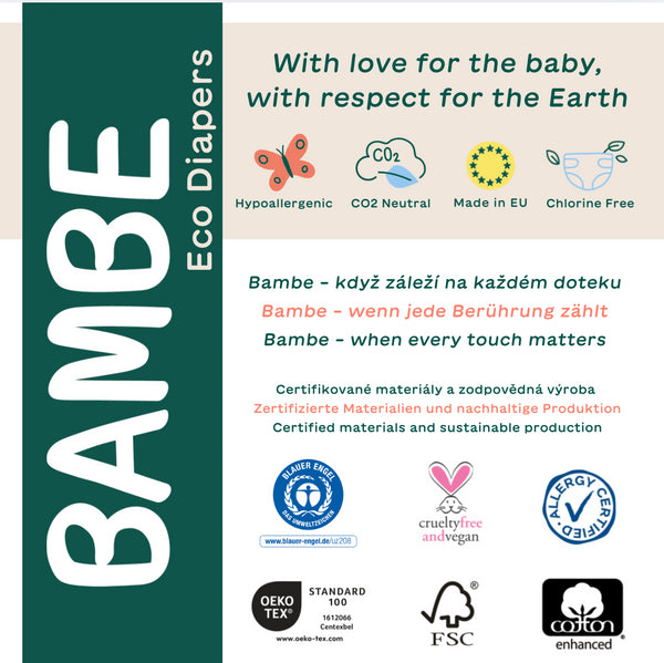 Bambe Ekoplenky - vel. XL (11 - 16 kg) (32 ks)