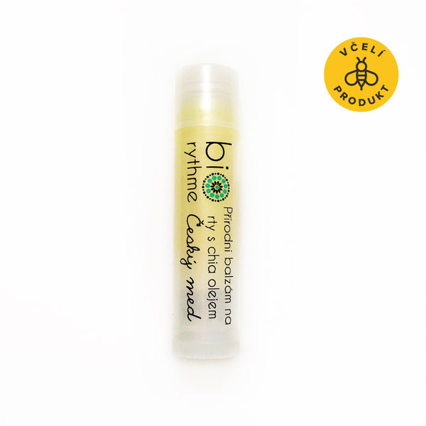 Biorythme Balzam na pery s chia olejom - český med - bez vône (4,8 ml)
