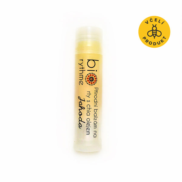 Biorythme Balzam na pery s chia olejom - jahoda (4,8 ml)