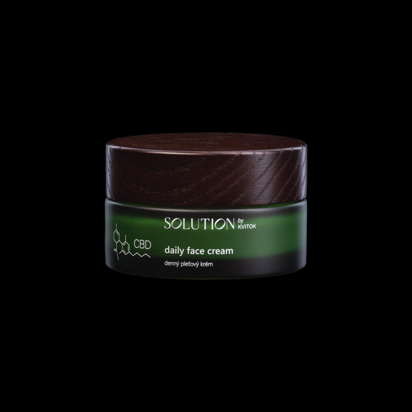 Konopný krém Kvitok Solution - denný (30 ml)