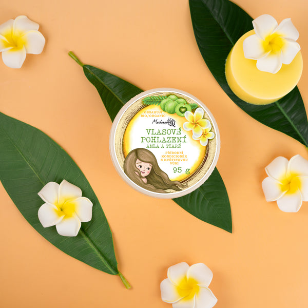 Medarek Tuhý kondicionér Vlasové pohlazení - Amla & Tiaré (15 g)
