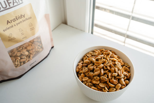 Šufan Arašídy pražené a solené - s petrželkou (200 g)