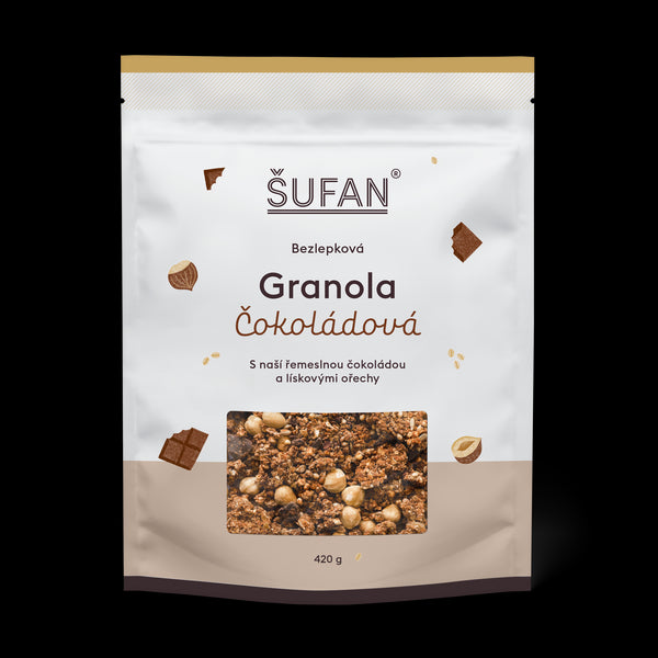 Šufan Granola čokoládová (sáček 420 g)