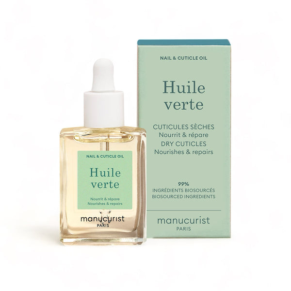 Manucurist Olej na starostlivosť o suchú nechtovú kožičku Huile Verte (15 ml)