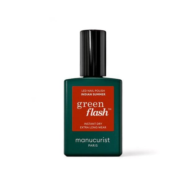 Manucurist Green Flash LED gél lak na nechty - Indian Summer (15 ml)