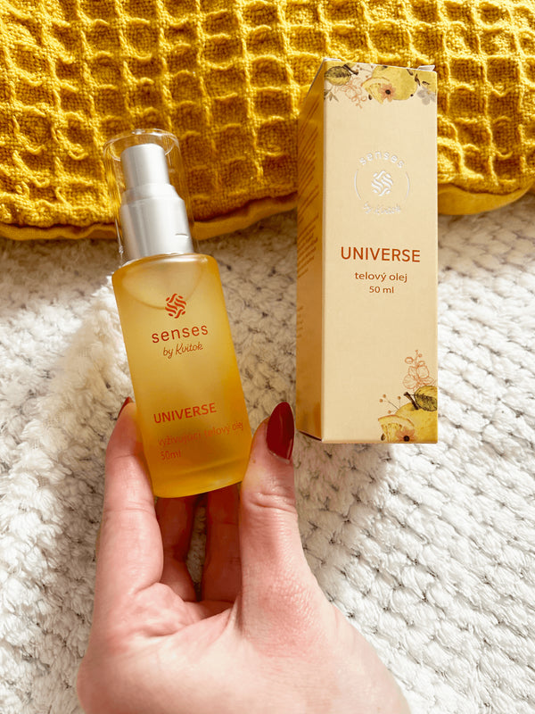 Kvitok Senses Vyživujúci telový olej Universe (50 ml)