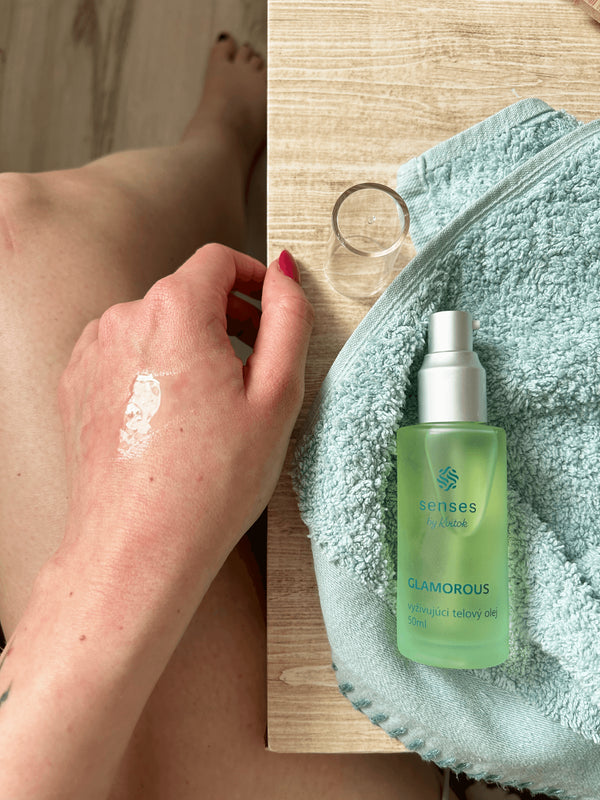 Výživný telový olej Kvitok Senses Glamorous (50 ml)